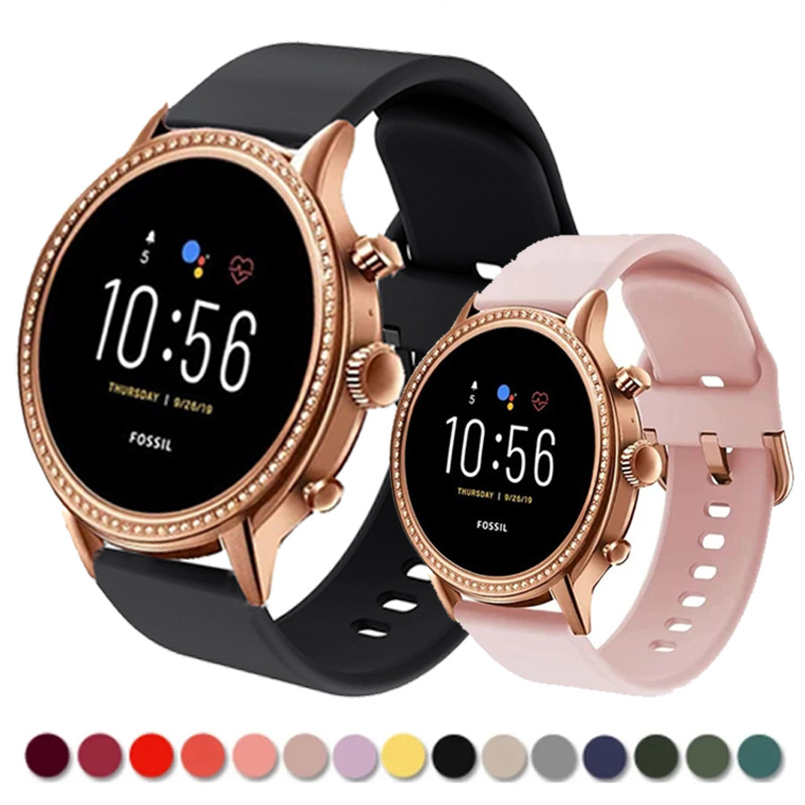 Fossil Smartwatch Accessories - Tali silikon untuk jam tangan pintar