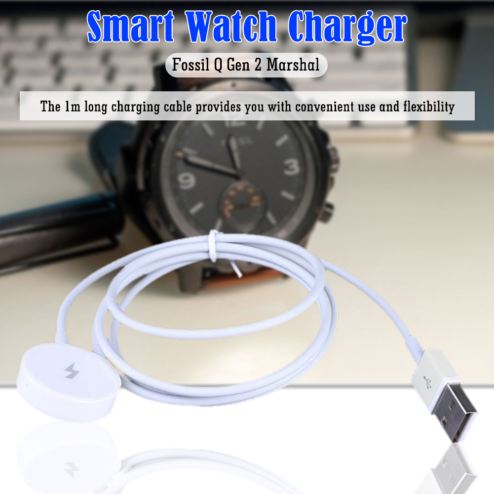 Fossil Smartwatch Accessories - Pengisi Daya Magnetik Jam Tangan Pintar
