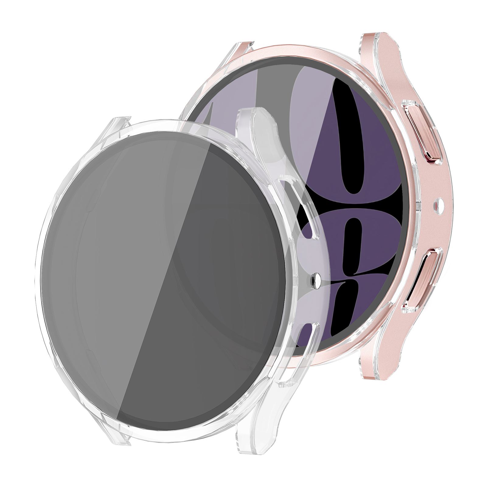 Casing kaca Tempered + casing  - Samsung Smartwatch Accessories ulasan dan harga
