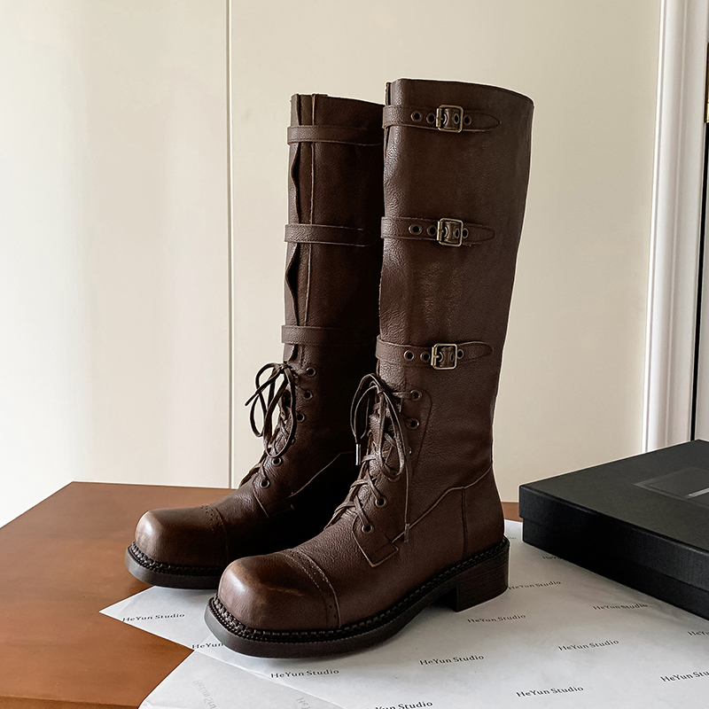 Sepatu Bot Wanita Arden Furtad - Leather Classic Strap ulasan dan harga