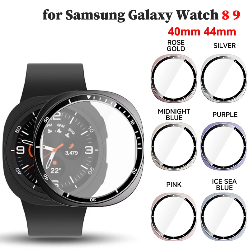 Kaca Tempered + Penutup PC unt - Samsung Smartwatch Accessories ulasan dan harga