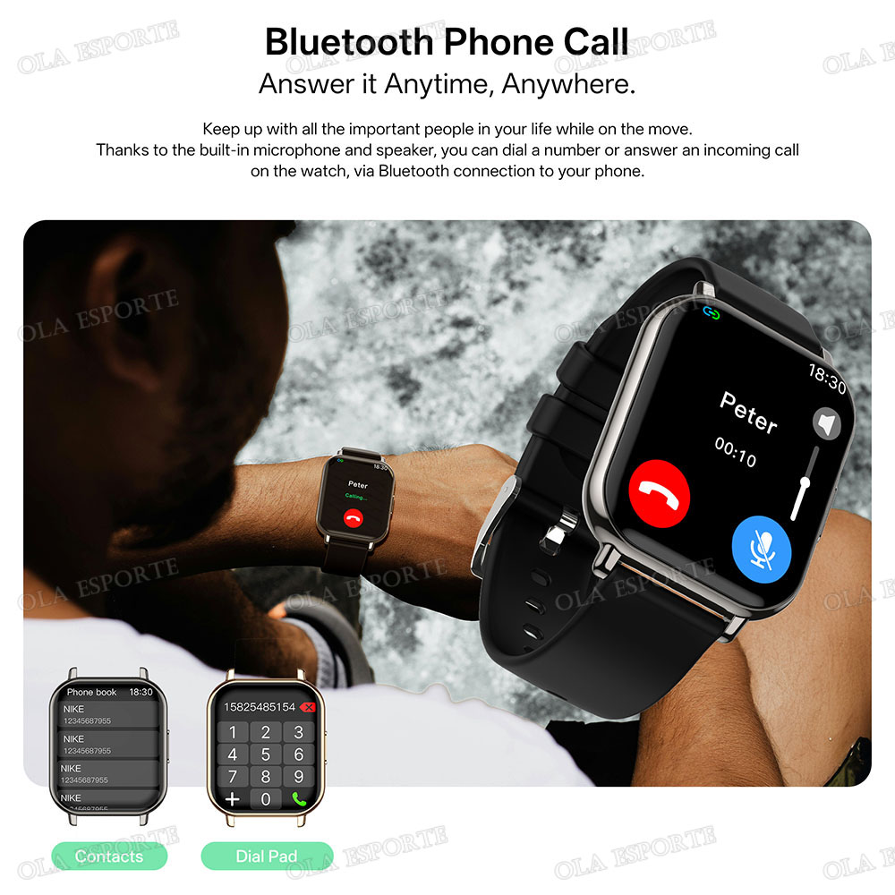 Jam Tangan Pintar Baru 1.83''  - Smartwatch X12 ulasan dan harga