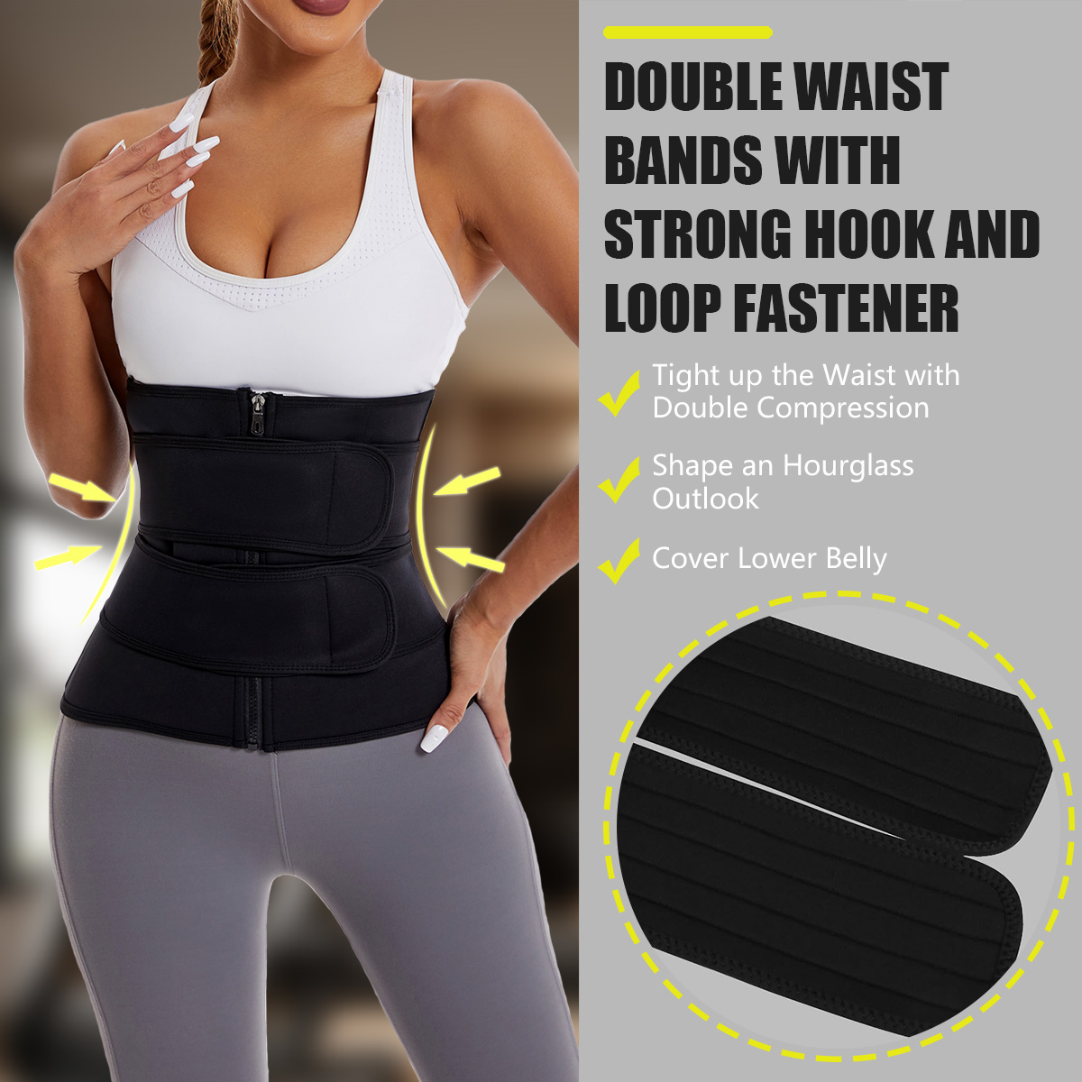 Sabuk Pelatih Pinggang Wanita  - Rugged Sport Strap ulasan dan harga
