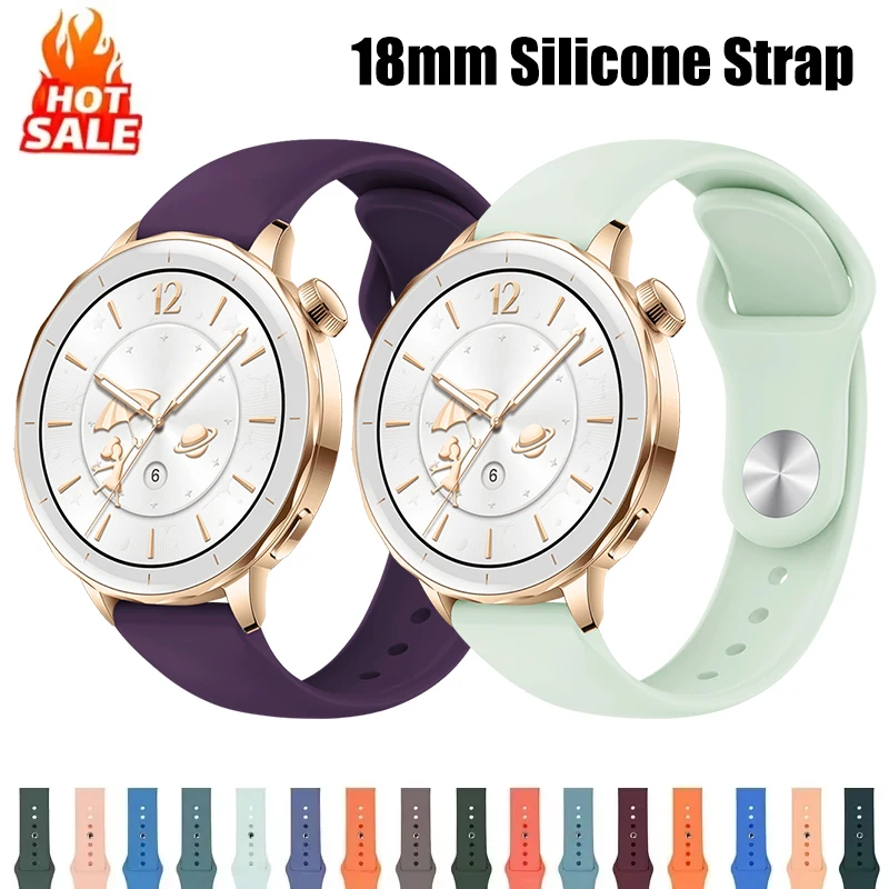 Tali Jam Tangan Silikon 18Mm u - Fossil Smartwatch Accessories ulasan dan harga