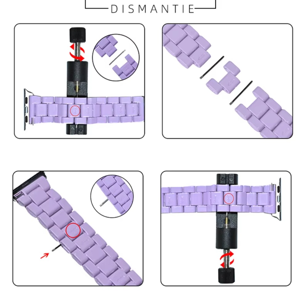 Tali Jam Tangan Resin Transpar - Titan Smartwatch Accessories ulasan dan harga