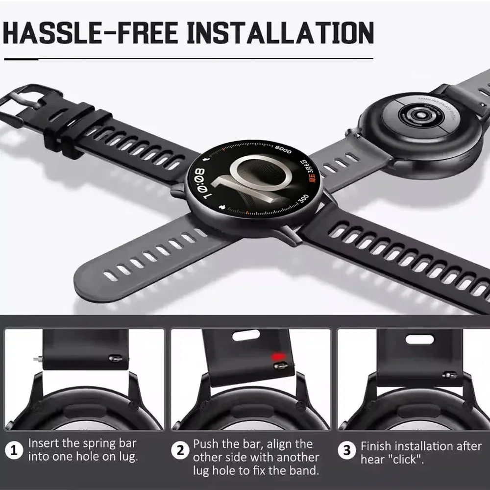 Tali Silikon 20Mm 22Mm untuk J - Smartwatch X2 ulasan dan harga