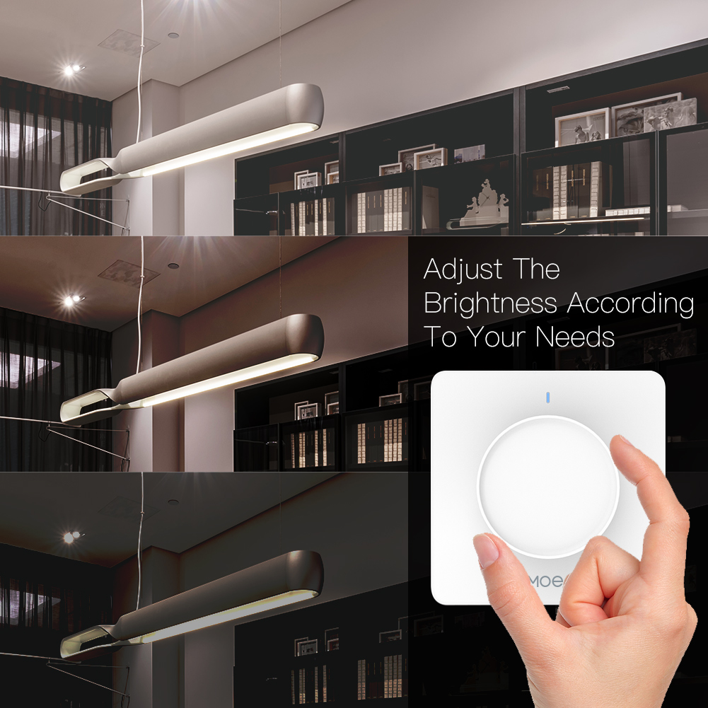 Sakelar Peredup Cerdas MOES Tu - Smart Accessories ulasan dan harga