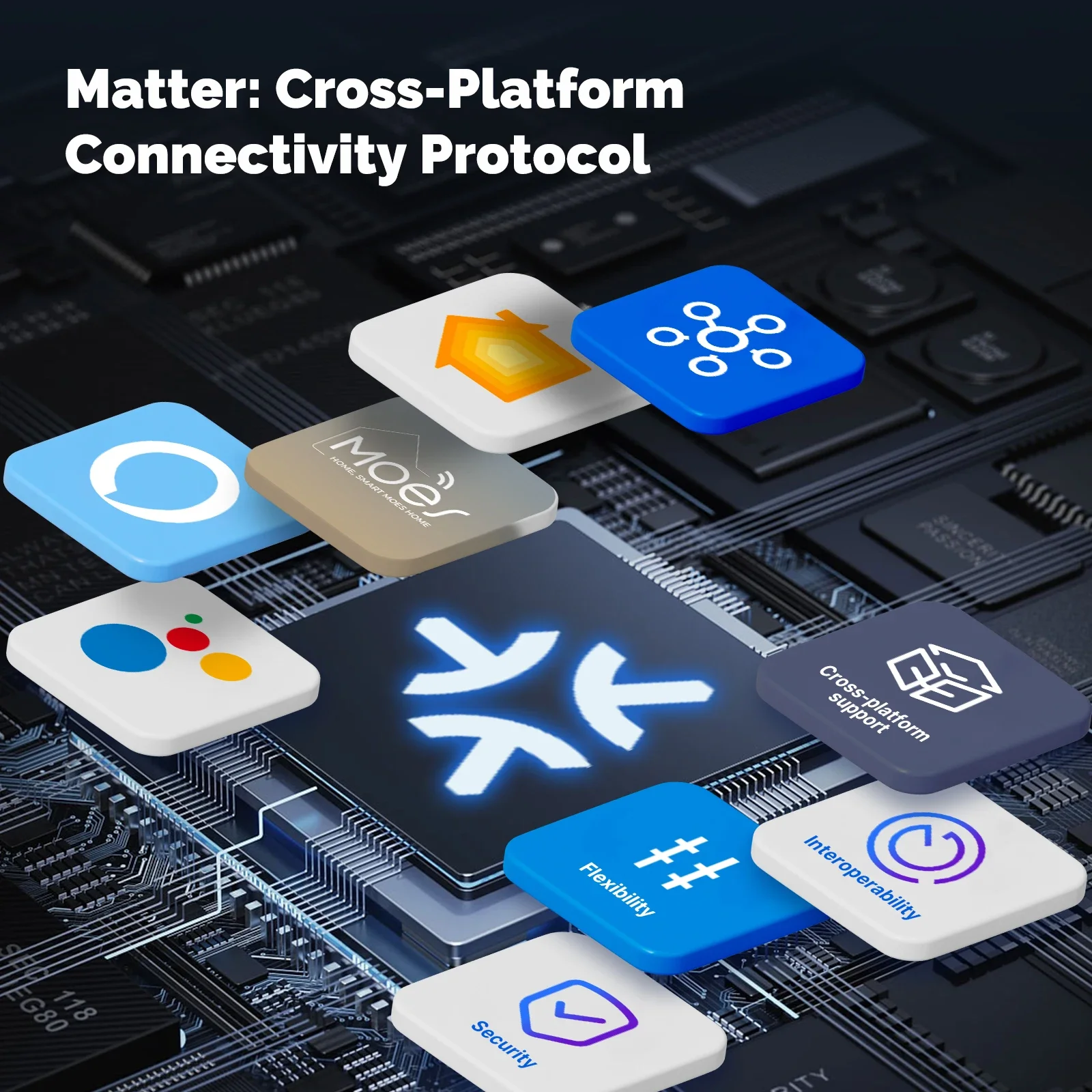 MOES Matter Tuya WiFi Sakelar  - Smart Accessories ulasan dan harga