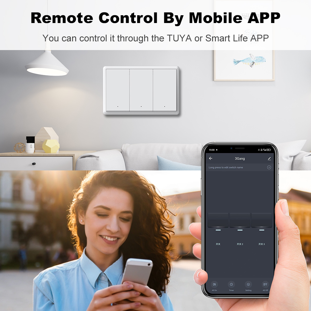 MANHOT ZigBee3.0 Smart Switch  - Smart Accessories ulasan dan harga
